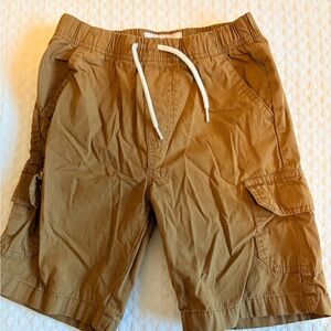 Boys Tan Cargo Shorts